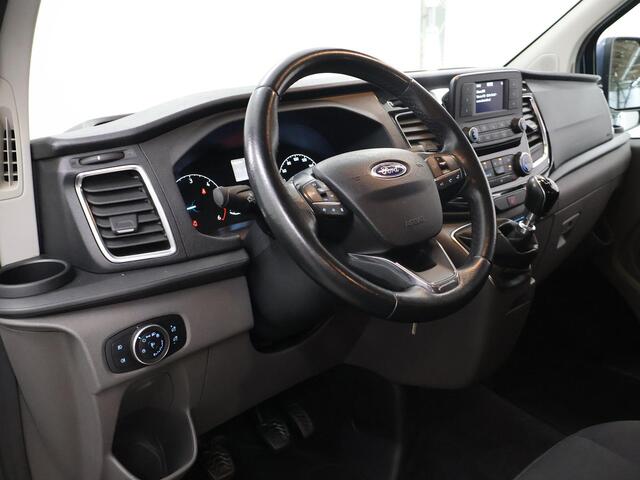 Ford TRANSIT CUSTOM 300 2.0 TDCI | L1 H1 | Trend | Dubbele Cabine | LM Velgen | Schuifdeur L+R | 5-zits | Sidebars | Airco | Bluetooth | Stoelverwarming