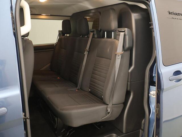 Ford TRANSIT CUSTOM 300 2.0 TDCI | L1 H1 | Trend | Dubbele Cabine | LM Velgen | Schuifdeur L+R | 5-zits | Sidebars | Airco | Bluetooth | Stoelverwarming