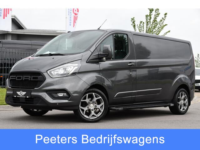Ford TRANSIT CUSTOM 300 2.0 TDCI L2H1 Limited PB Edition Camera, Cruise, Carplay, Stoelverwarming, Automaat, 130pk, Trekhaak, Leder, Uniek!