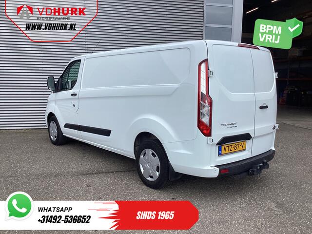 Ford TRANSIT CUSTOM 320 2.0 TDCI 130 pk L2 Trend BPM VRIJ! 2.8t Trekverm./ Stoelverw./ Carplay/ Camera/ PDC/ Cruise/ Trekhaak