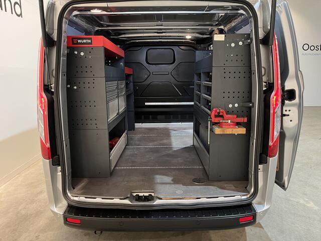 Ford TRANSIT CUSTOM 300 2.0 TDCI L1H1 Trend 130 PK Servicebus / Würth Inrichting / Euro 6 / Airco / Cruise Control / CarPlay / PDC / Navigatie / Klep / 77.000 KM !!