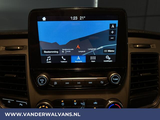 Ford TRANSIT CUSTOM 2.0 TDCI L1H1 Euro6 Airco | Camera | Navigatie | LED | Cruisecontrol | Leder Parkeersensoren, Stoelverwarming, Verwarmde voorruit, Bijrijdersbank