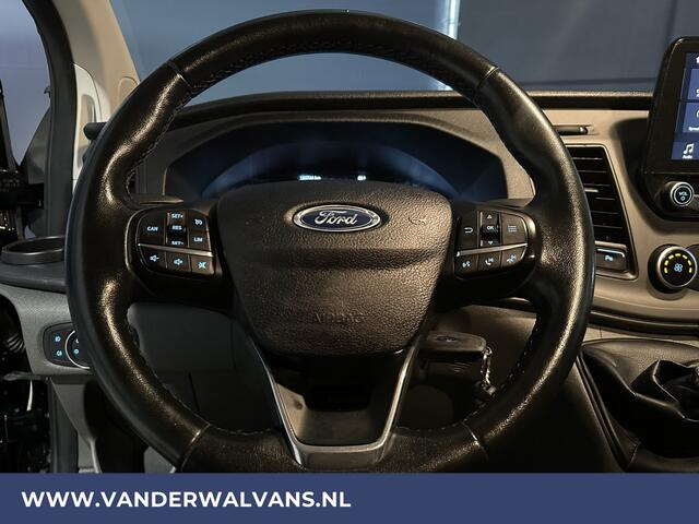 Ford TRANSIT CUSTOM 2.0 TDCI L1H1 Euro6 Airco | Camera | Navigatie | LED | Cruisecontrol | Leder Parkeersensoren, Stoelverwarming, Verwarmde voorruit, Bijrijdersbank