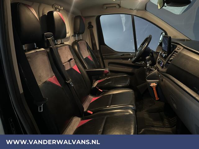 Ford TRANSIT CUSTOM 2.0 TDCI L1H1 Euro6 Airco | Camera | Navigatie | LED | Cruisecontrol | Leder Parkeersensoren, Stoelverwarming, Verwarmde voorruit, Bijrijdersbank