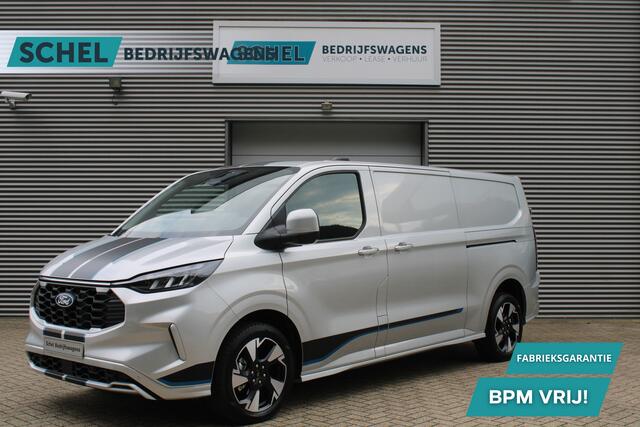 Ford TRANSIT CUSTOM 300 2.0 TDCI L2H1 Sport 170pk - 2x Schuifdeur - 19" LM velgen - ACC - Blind spot - Navi - Camera - Verwarmd stuur - Rijklaar