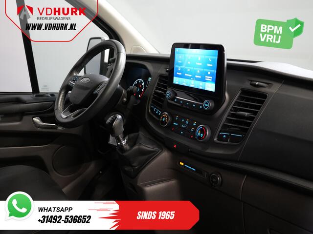 Ford TRANSIT CUSTOM 2.0 TDCI L2 Trend DC Dubbel Cabine BPM VRIJ! Stoelverw./ Carplay/ 2.7t Trekverm./ Navi/ PDC/ Cruise