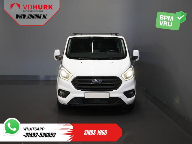 Ford TRANSIT CUSTOM 2.0 TDCI L2 Trend DC Dubbel Cabine BPM VRIJ! Stoelverw./ Carplay/ 2.7t Trekverm./ Navi/ PDC/ Cruise