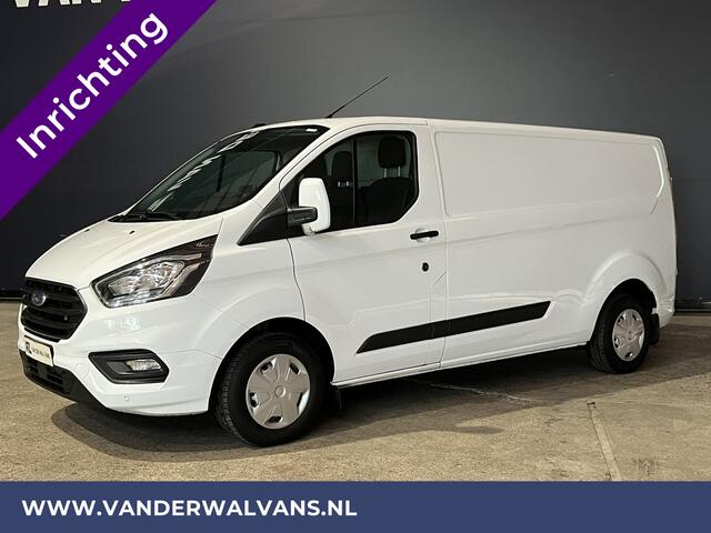 Ford TRANSIT CUSTOM 2.0 TDCI L2H1 Inrichting Euro6 Airco | Navigatie | Camera | LED | Cruisecontrol | Apple Carplay Parkeersensoren, Verwarmde voorruit, Stoelverwarming, Bijrijdersbank, 2800kg trekvermogen
