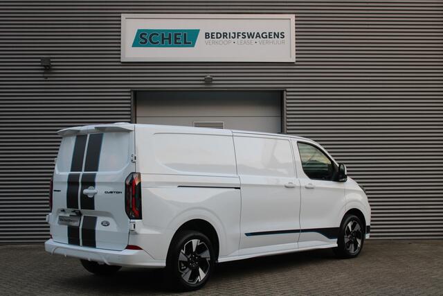 Ford TRANSIT CUSTOM 300 2.0 TDCI L2H1 Sport 170pk - 2x Schuifdeur - 19" LM velgen - ACC - Blind spot - Navi - Camera - Verwarmd stuur - 70l tank - Rijklaar