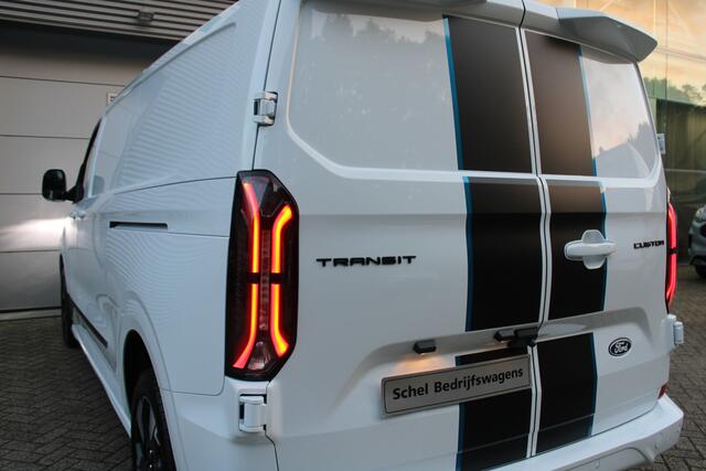 Ford TRANSIT CUSTOM 300 2.0 TDCI L2H1 Sport 170pk - 2x Schuifdeur - 19" LM velgen - ACC - Blind spot - Navi - Camera - Verwarmd stuur - 70l tank - Rijklaar