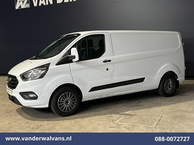 Ford TRANSIT CUSTOM 2.0 TDCI 131pk L2H1 Euro6 Airco | 2800kg Trekhaak | Apple Carplay | LED | Cruisecontrol Android Auto, Verwarmde voorruit, Stoelverwarming, Parkeersensoren, Bijrijdersbank