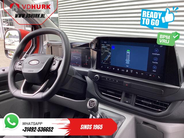 Ford TRANSIT CUSTOM 2.0 TDCI 150 pk L2 Limited BPM VRIJ! Garantie tot 1-28'/ Adapt. Cruise/ LED/ Stoelverw./ Stuurverw./ Carplay/ PDC/ Camera