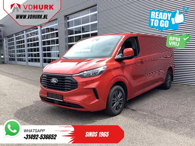 Ford TRANSIT CUSTOM 2.0 TDCI 150 pk L2 Limited BPM VRIJ! Garantie tot 1-28'/ Adapt. Cruise/ LED/ Stoelverw./ Stuurverw./ Carplay/ PDC/ Camera