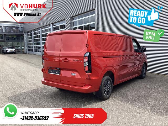 Ford TRANSIT CUSTOM 2.0 TDCI 150 pk L2 Limited BPM VRIJ! Garantie tot 1-28'/ Adapt. Cruise/ LED/ Stoelverw./ Stuurverw./ Carplay/ PDC/ Camera