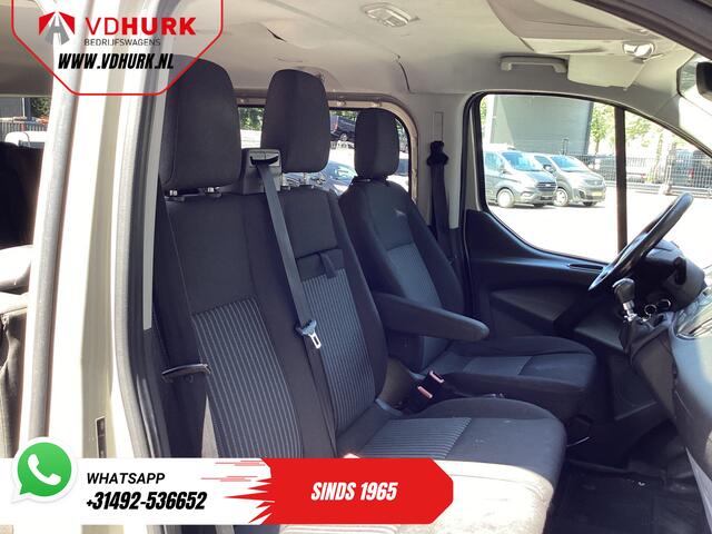 Ford TRANSIT CUSTOM Tourneo 2.0 TDCI 130 pk L2 EXPORT ONLY EUR6 9 Pers/ 9P/ Airco/ Cruise/ PDC/ LMV/ Trekhaak