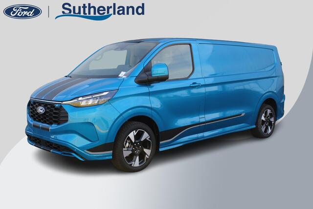Ford TRANSIT CUSTOM 320 2.5 PHEV L2H1 Sport 233pk | Inklapbare trekhaak | 19 inch lichtmetalen Sport velgen (mat zwart) | Verwarmbaar stuurwiel | Navigatie systeem | B&O speakers