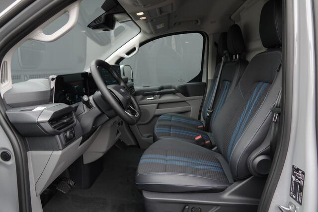 Ford TRANSIT CUSTOM L2H1 2.5 PHEV 233Pk | Sport | Plug In Hybrid | B&O Sound | 360° Camera | 2xschuifdeur | Trekhaak | 20'' Grey Matter