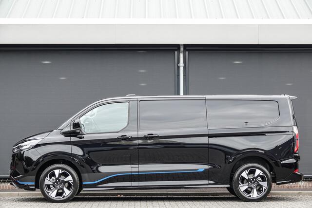 Ford TRANSIT CUSTOM L2H1 2.5 PHEV 233Pk | Sport | Plug In Hybrid | B&O Sound | 360° Camera | 2xschuifdeur | Trekhaak | 19'' Agate Black