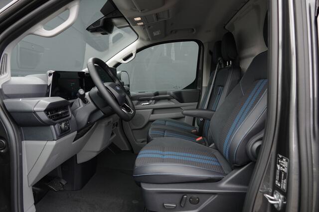 Ford TRANSIT CUSTOM L2H1 2.5 PHEV 233Pk | Sport | Plug In Hybrid | B&O Sound | 360° Camera | 2xschuifdeur | Trekhaak | 20'' Magnetic Grey
