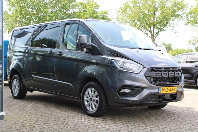 Ford TRANSIT CUSTOM 320 2.0 TDCI L2H1 Limited DC | 6-zits | Stoelverwarming | Trekhaak | Camera | Raptor grille