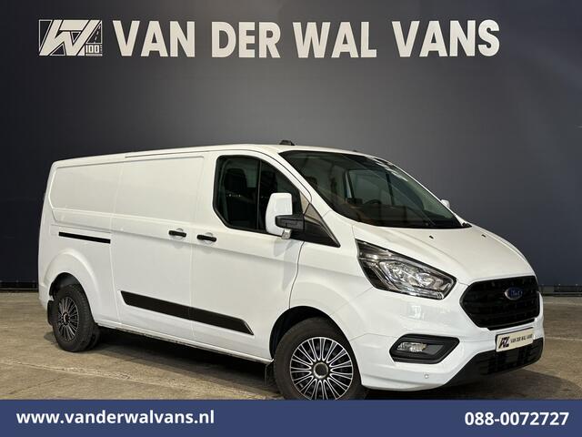 Ford TRANSIT CUSTOM 2.0 TDCI 130pk L2H1 Euro6 Airco | Android Auto | Stoelverwarming | Cruisecontrol | Parkeersensoren 2800kg trekvermogen, verwarmde voorruit, bijrijdersbank, LED