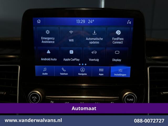 Ford TRANSIT CUSTOM 2.0 TDCI 130pk Automaat L1H1 Euro6 *Rijklaar Direct Rijden* Airco | Camera | Navigatie | LED Apple Carplay, Android Auto, LM Velgen, Cruisecontrol, Stoelverwarming, Verwarmde voorruit, Parkeersensoren, Bijrijdersbank