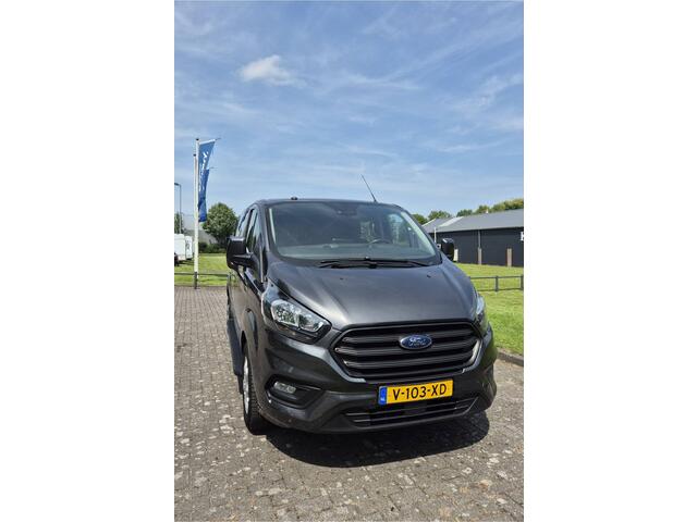 Ford TRANSIT CUSTOM 130pk L2H1 DC L+R schuifdeur Camera Trekhaak lmv sidebars pdc