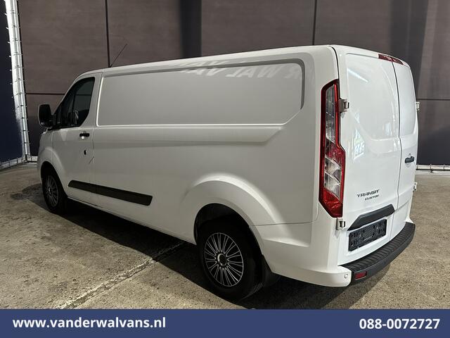 Ford TRANSIT CUSTOM 2.0 TDCI 131pk L2H1 Euro6 Airco | Apple Carplay | LED | Cruisecontrol | Stoelverwarming Verwarmde voorruit, Parkeersensoren, Bijrijdersbank, 2800kg trekvermogen