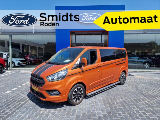 Ford TRANSIT CUSTOM 320 2.0 TDCI L2H1 185PK Dubbel cabine Sport |adp. cruise control | Navi | Winter pakket| Raptor Grill |