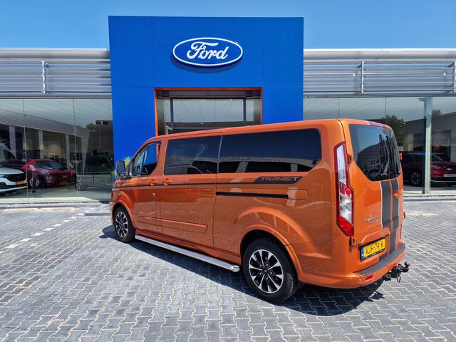 Ford TRANSIT CUSTOM 320 2.0 TDCI L2H1 185PK Dubbel cabine Sport |adp. cruise control | Navi | Winter pakket| Raptor Grill |