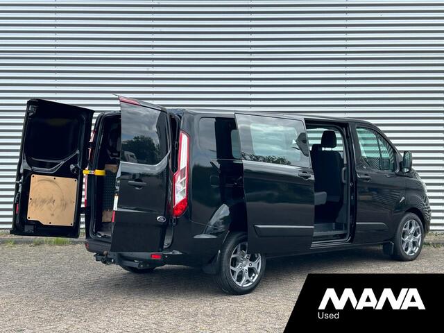Ford TRANSIT CUSTOM 320 2.0TDCI 130PK L2H1 Automaat Trend DC Airco Trekhaak 6 Zits Cruise Carplay