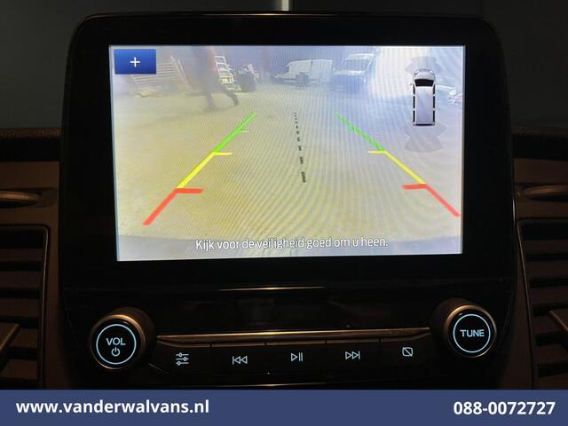 Ford TRANSIT CUSTOM 2.0 TDCI L2H1 Euro6 Airco | Camera | Navigatie | LED | Android Auto | Cruisecontrol | Stoelverwarming 2800kg trekvermogen, Verwarmde voorruit, Parkeersensoren, Bijrijdersbank