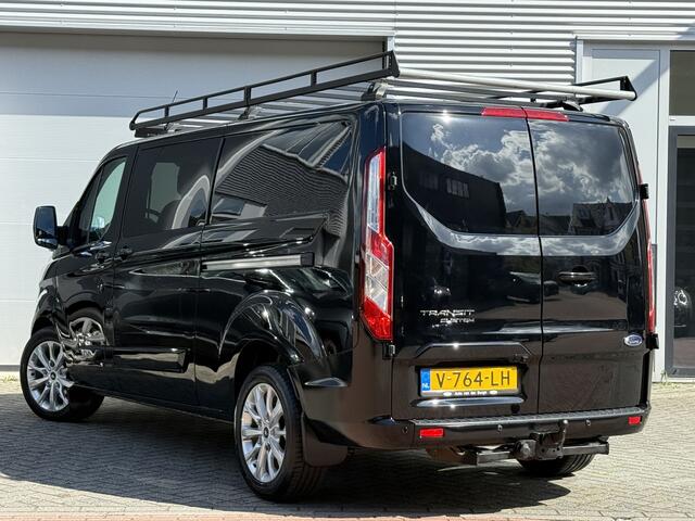 Ford TRANSIT CUSTOM 290 2.0 TDCI L2H1 Limited DC | Dubbele schuifdeur | Trekhaak | Roofrack
