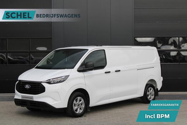 Ford TRANSIT CUSTOM 320 2.5 PHEV L2H1 Trend 232pk - 2x Schuifdeur - Adaptive Cruise - Blind Spot - Navigatie - Camera - Verwarmd Stuur - Rijklaar