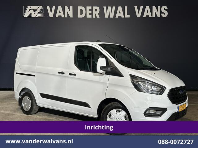 Ford TRANSIT CUSTOM 2.0 TDCI L1H1 inrichting Euro6 Airco | Camera | Apple Carplay | Android Auto | LED 2500kg Trekhaak, Cruiscontrol, Verwarmde Voorruit, Bijrijdersbank, Parkeersensoren