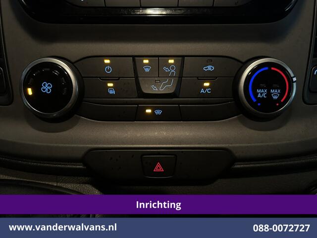 Ford TRANSIT CUSTOM 2.0 TDCI L1H1 inrichting Euro6 Airco | Camera | Apple Carplay | Android Auto | LED 2500kg Trekhaak, Cruiscontrol, Verwarmde Voorruit, Bijrijdersbank, Parkeersensoren