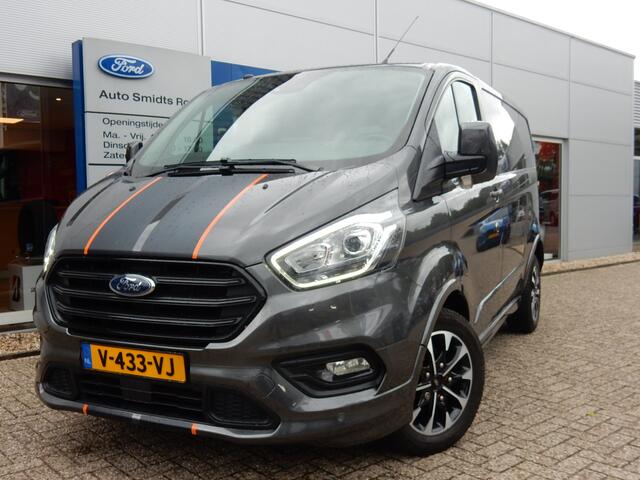 Ford TRANSIT CUSTOM 310 170PK 2.0 TDCI L1H1 Sport | Achterspoiler | Half leder | Trekhaak | Navigatie | super netjes |