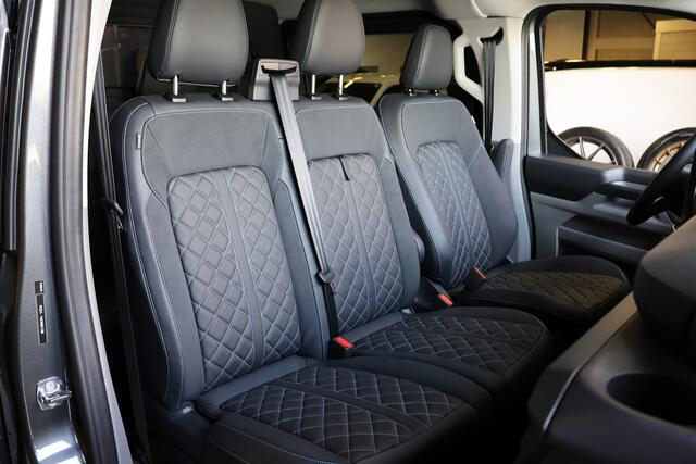 Ford TRANSIT CUSTOM 320 2.0 TDCI 170PK L2H1 DC LIMITED | BPM VRIJ | L+R Schuifdeur | ACC | Blind Spot | Navigatie | Camera | CarPlay | Lane Assist | Stoelverwarming | Raptor Edition | Trekhaak | Glaslook panelen | 6-Zitter | Dubbel Cabine | MODELJAAR 2025 | Verlengde fabriek