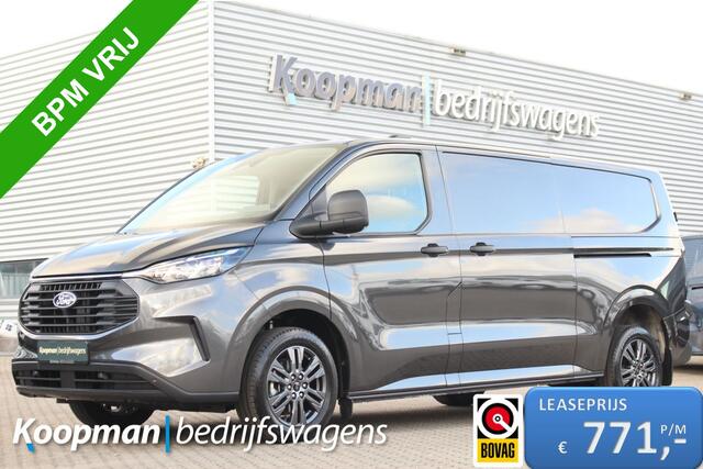 Ford TRANSIT CUSTOM 320 2.0TDCI 170pk L2H1 Trend | 4x4 | AWD | Automaat | L+R Zijdeur | Stoel+Stuurverwarming | Sync 4 13" | Keyless | Camera | Carplay/Android | Lease 771,- p/m