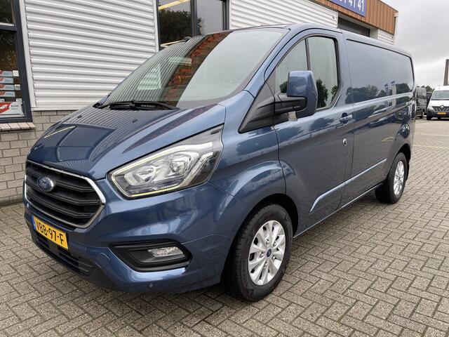 Ford TRANSIT CUSTOM 280 2.0 TDCI 130pk automaat L1H1 Limited / vaste prijs rijklaar ¤ 17.950 ex btw / lease vanaf ¤ 302 / airco / cruise / navi / camera / stoelverwarming / trekhaak !