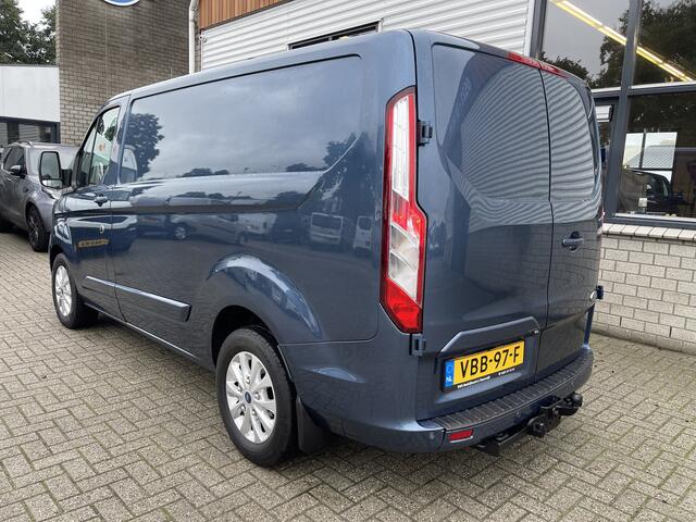 Ford TRANSIT CUSTOM 280 2.0 TDCI 130pk automaat L1H1 Limited / vaste prijs rijklaar ¤ 17.950 ex btw / lease vanaf ¤ 302 / airco / cruise / navi / camera / stoelverwarming / trekhaak !