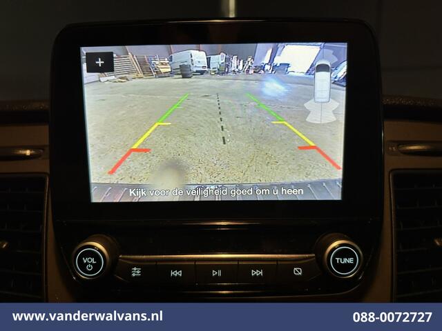 Ford TRANSIT CUSTOM 2.0 TDCI 130pk L2H1 Euro6 Airco | Camera | Android Auto | Cruisecontrol | Parkeersensoren | Stoelverwarming 2800kg trekvermogen, Verwarmde voorruit, Bijrijdersbank