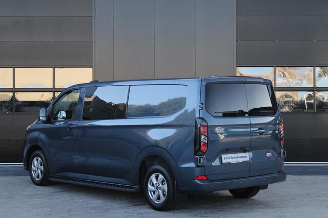 Ford TRANSIT CUSTOM 320 2.0 TDCI L2H1 Limited DC 136pk - 5 Zits - 360 Camera - Blind Spot - Stoelverwarming - Navi - ACC - Rijklaar