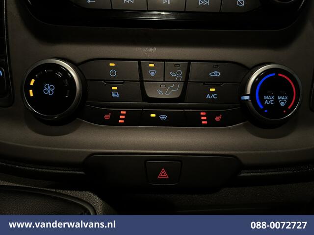 Ford TRANSIT CUSTOM 2.0 TDCI 131pk L2H1 Euro6 Airco | Apple Carplay | Android Auto | LED | Cruisecontrol Stoelverwarming, Verwarmde voorruit, Parkeersensoren, Bijrijdersbank, 2800kg trekvermogen