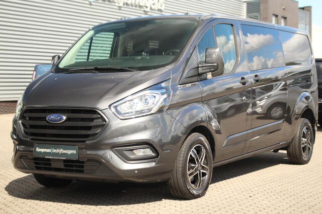 Ford TRANSIT CUSTOM 320 2.0TDCI 130pk L2H1 Trend DC | 6-Zits | L+R Zijdeur | Carplay/Android | PDC | Lease 342,- p/m