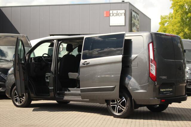 Ford TRANSIT CUSTOM 320 2.0TDCI 130pk L2H1 Trend DC | 6-Zits | L+R Zijdeur | Carplay/Android | PDC | Lease 342,- p/m