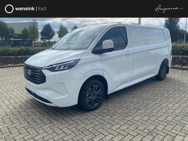 Ford TRANSIT CUSTOM Limited 320 2.5 PHEV L2H1 8-weg verstelbare verwarmbare passagiersstoel | 13 polige trekhaak met Trailer Sway Control | Volwaardig reservewiel | 17 inch lichtmetalen velgen (Carbonised Grey) | AGM accu | PHEV 1-fase oplaadkabel 10m