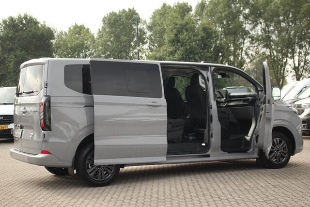 Ford TRANSIT CUSTOM 2.5 PHEV 233pk L2H1 Limited | 8-Persoons | Incl BPM | ZERO emissie proof | Stuur + Stoelverwarming | Keyless | Lease 878,- p/m