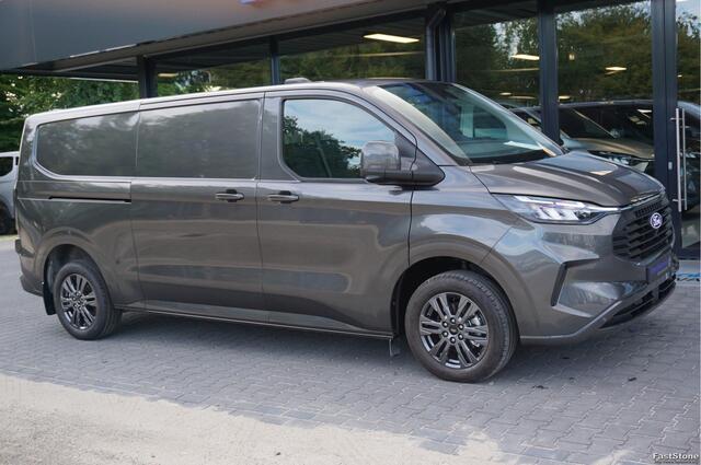 Ford TRANSIT CUSTOM 300L 150PK Limited BPM VRIJ!! Navi, Cam, Adap. Cruise, 17" LM, Trekhaak!! NR. A178
