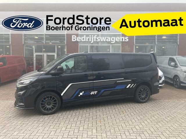 Ford TRANSIT CUSTOM 320 2.0 TDCI L2H1 MS-RT DC AWD | Trekhaak | Stoel- en stuurverwarming | Navigatie |